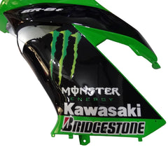 Kawasaki Ninja 650R / ER-6F 2009-2011 Monster Green Edition tail section fairing side view