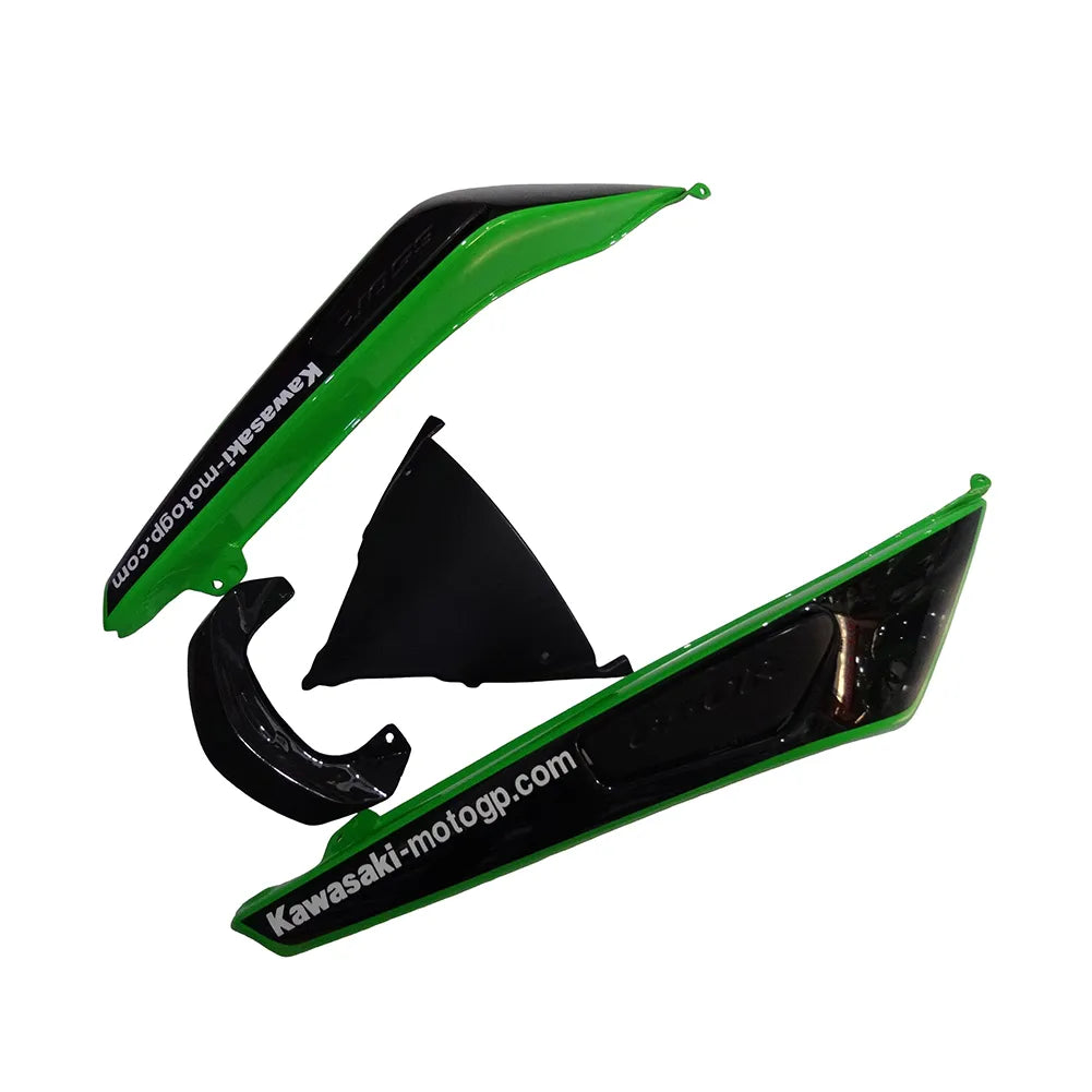 Kawasaki Ninja 650R / ER-6F 2009-2011 Monster Green Edition tail section fairing detail view 6