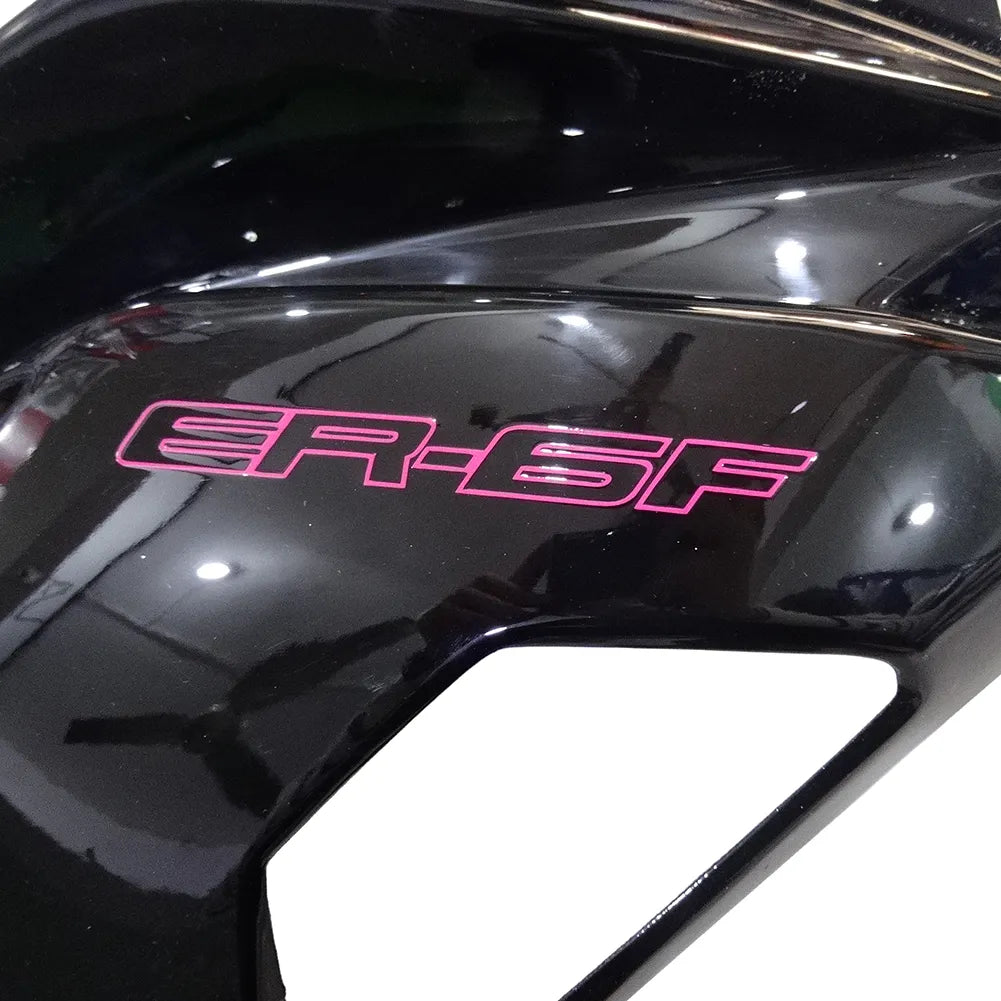 Kawasaki Ninja 650R / ER-6F 2012-2016 Black tail section fairing side view