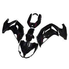 Kawasaki Ninja 650R / ER-6F 2012-2016 Black full fairing kit set view