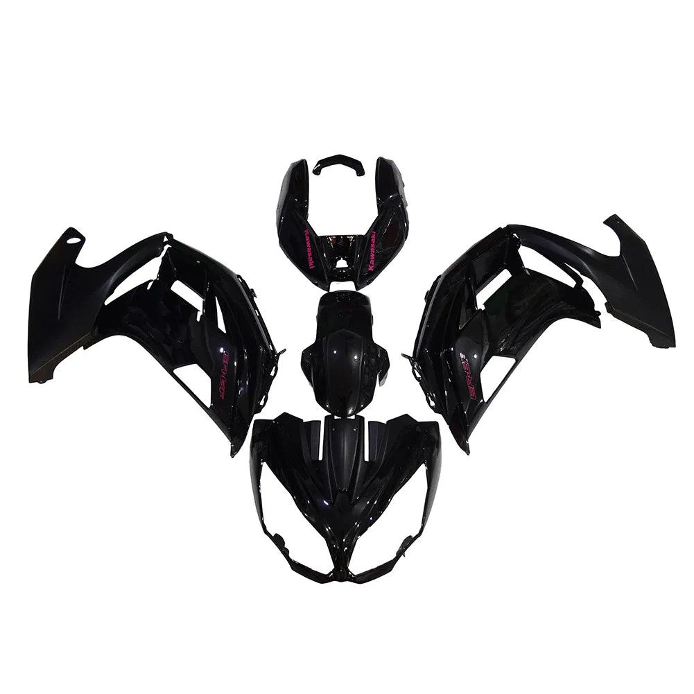 Kawasaki Ninja 650R / ER-6F 2012-2016 Black fairing kit front view