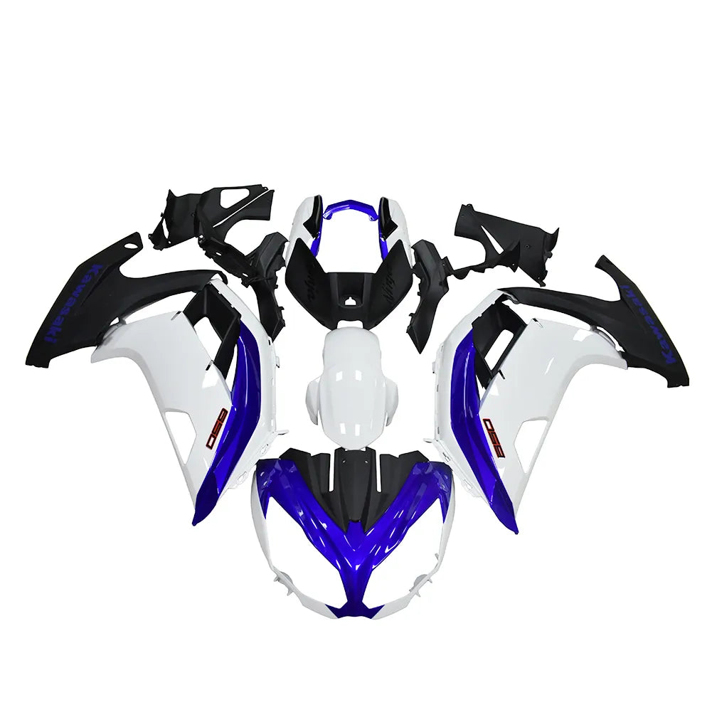 Kawasaki Ninja 650R / ER-6F 2012-2016 Blue full fairing kit set view