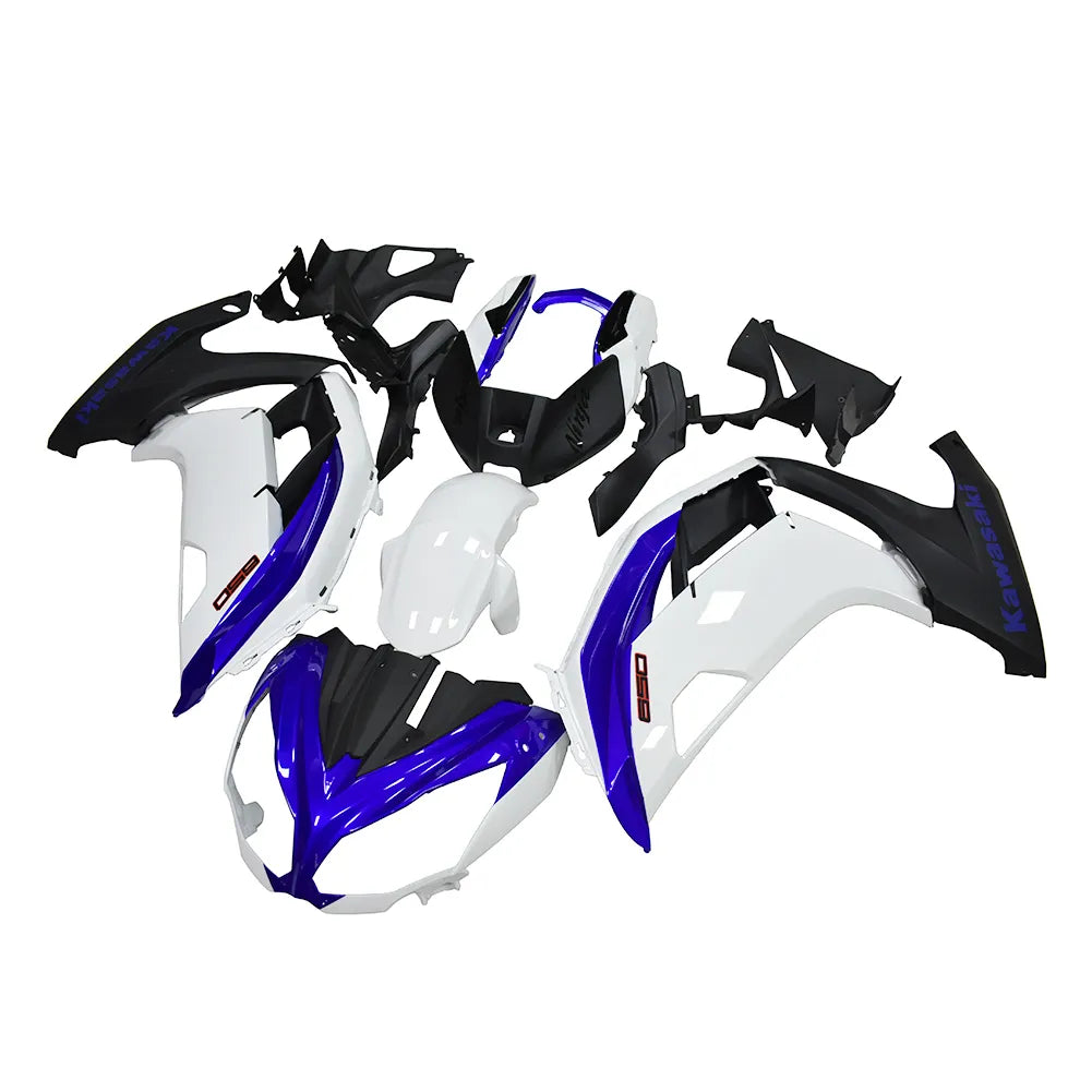 Kawasaki Ninja 650R / ER-6F 2012-2016 Blue fairing kit front view