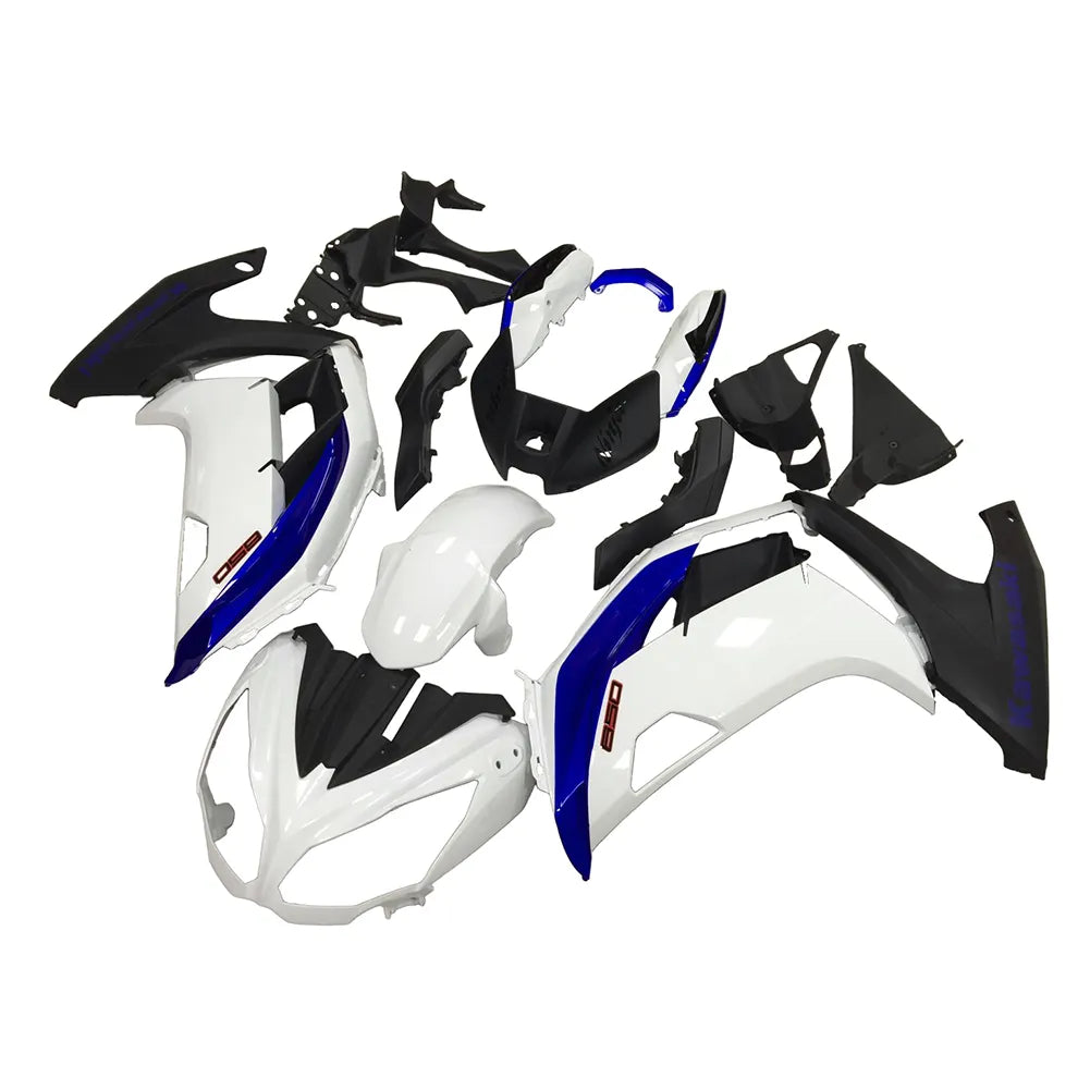 Kawasaki Ninja 650R / ER-6F 2012-2016 Blue tail section fairing side view