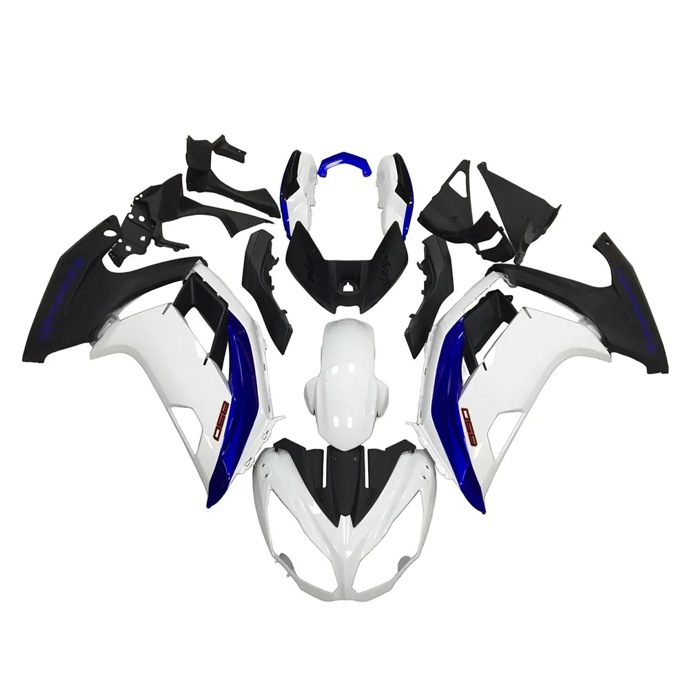 Kawasaki Ninja 650R / ER-6F 2012-2016 Blue tail section fairing rear view
