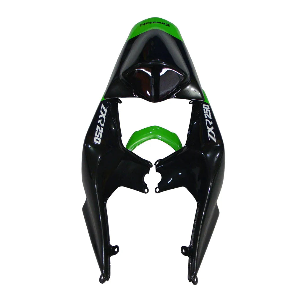 Kawasaki EX250 / Ninja 250 2008-2012 Green Monster Edition tail section fairing detail view 8