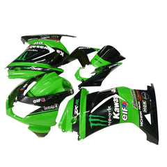 Kawasaki EX250 / Ninja 250 2008-2012 Green Monster Edition tail section fairing detail view 2