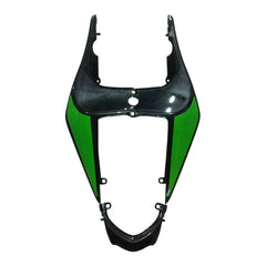 Kawasaki EX250 / Ninja 250 2008-2012 Green and Black with Logos tail section fairing detail view 6