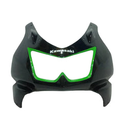 Kawasaki EX250 / Ninja 250 2008-2012 Green and Black with Logos tail section fairing rear view