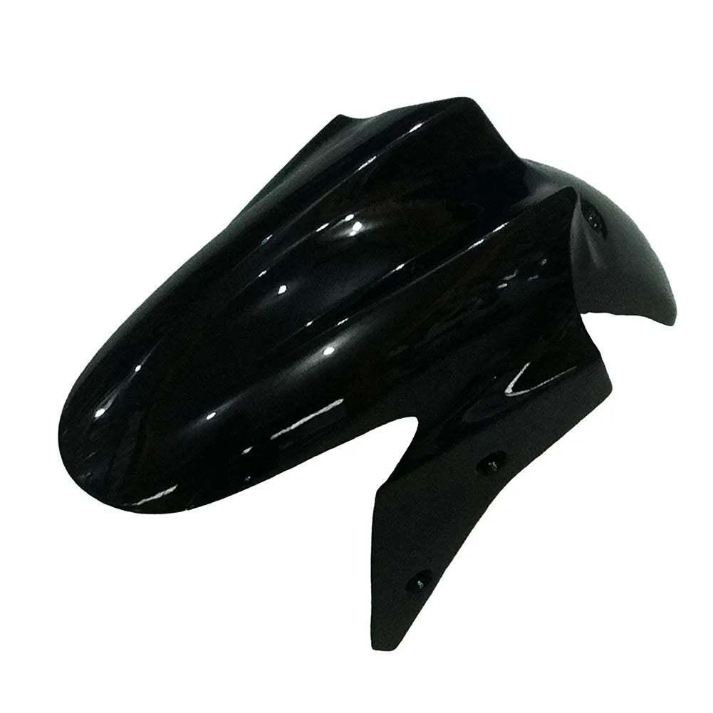 Kawasaki EX250 / Ninja 250 2008-2012 Green and Black with Logos tail section fairing detail view 2