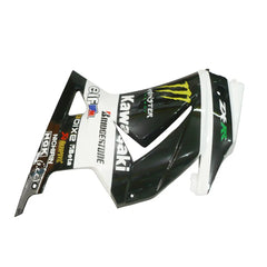 Kawasaki EX250 / Ninja 250 2008-2012 White Monster Edition tail section fairing detail view 3