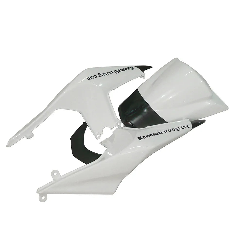 Kawasaki EX250 / Ninja 250 2008-2012 White Monster Edition tail section fairing detail view 9