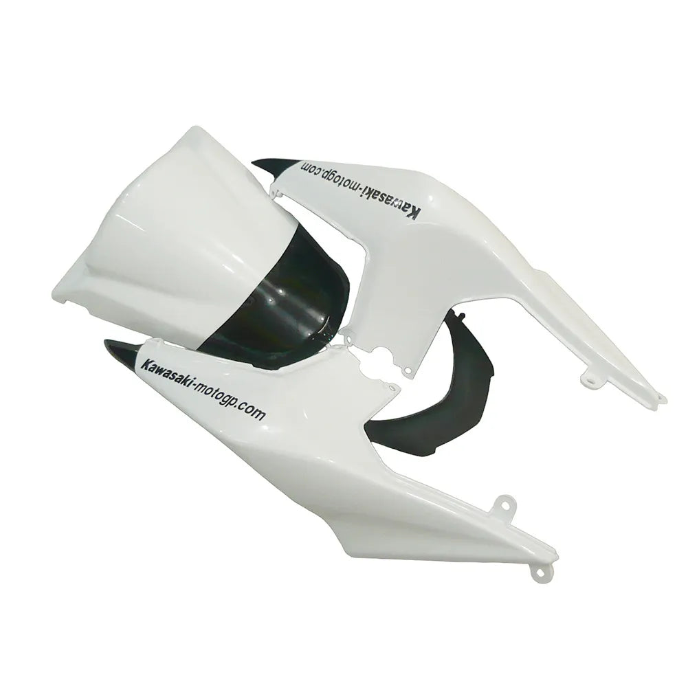 Kawasaki EX250 / Ninja 250 2008-2012 White Monster Edition tail section fairing detail view 8