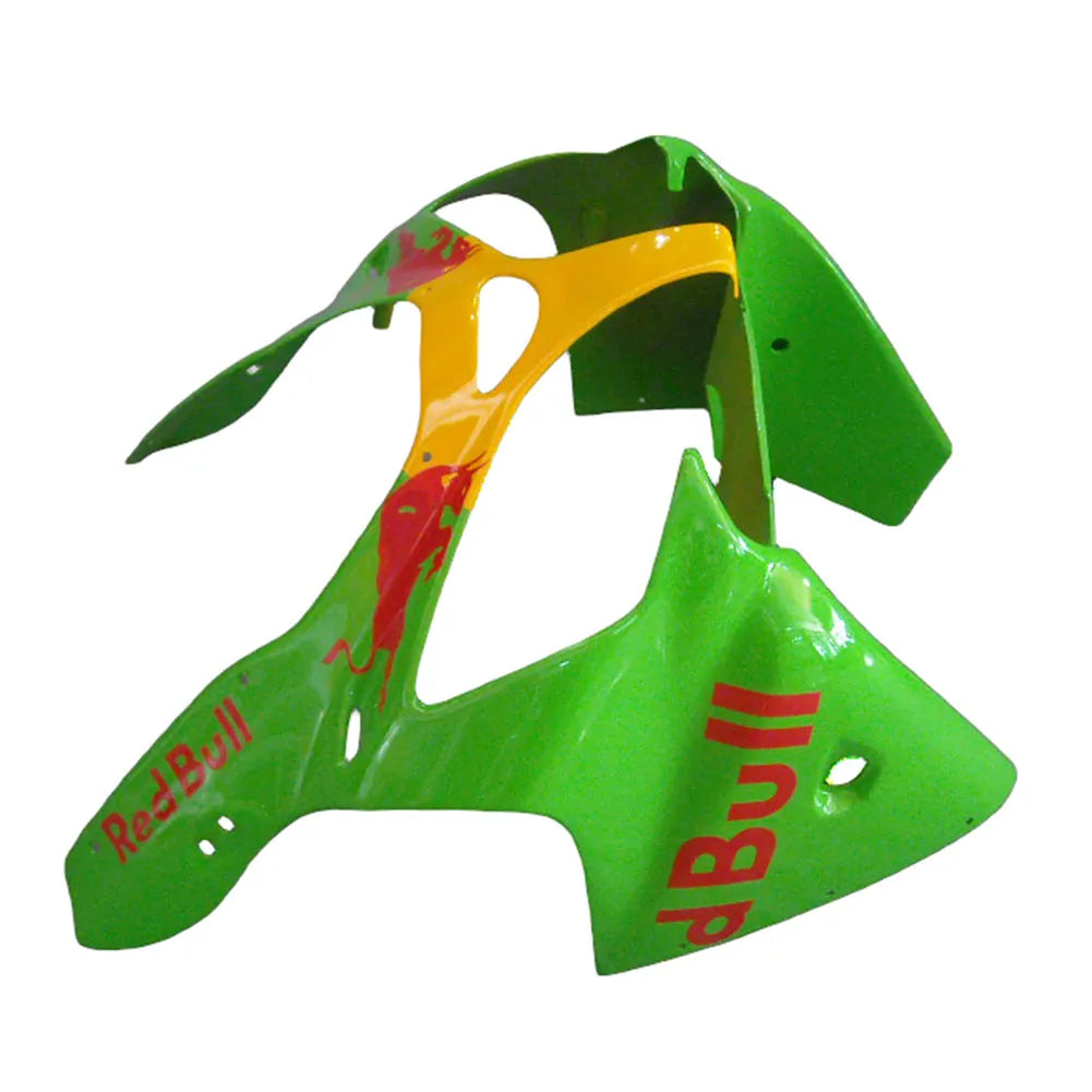 Kawasaki ZX-6R / 636 2000-2002 Green Bull Edition tail section fairing side view
