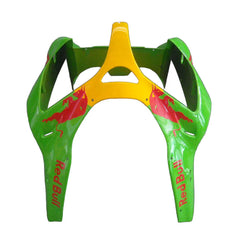 Kawasaki ZX-6R / 636 2000-2002 Green Bull Edition tail section fairing rear view