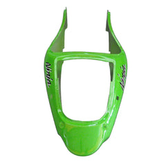 Kawasaki ZX-6R / 636 2000-2002 Green Bull Edition tail section fairing detail view 1