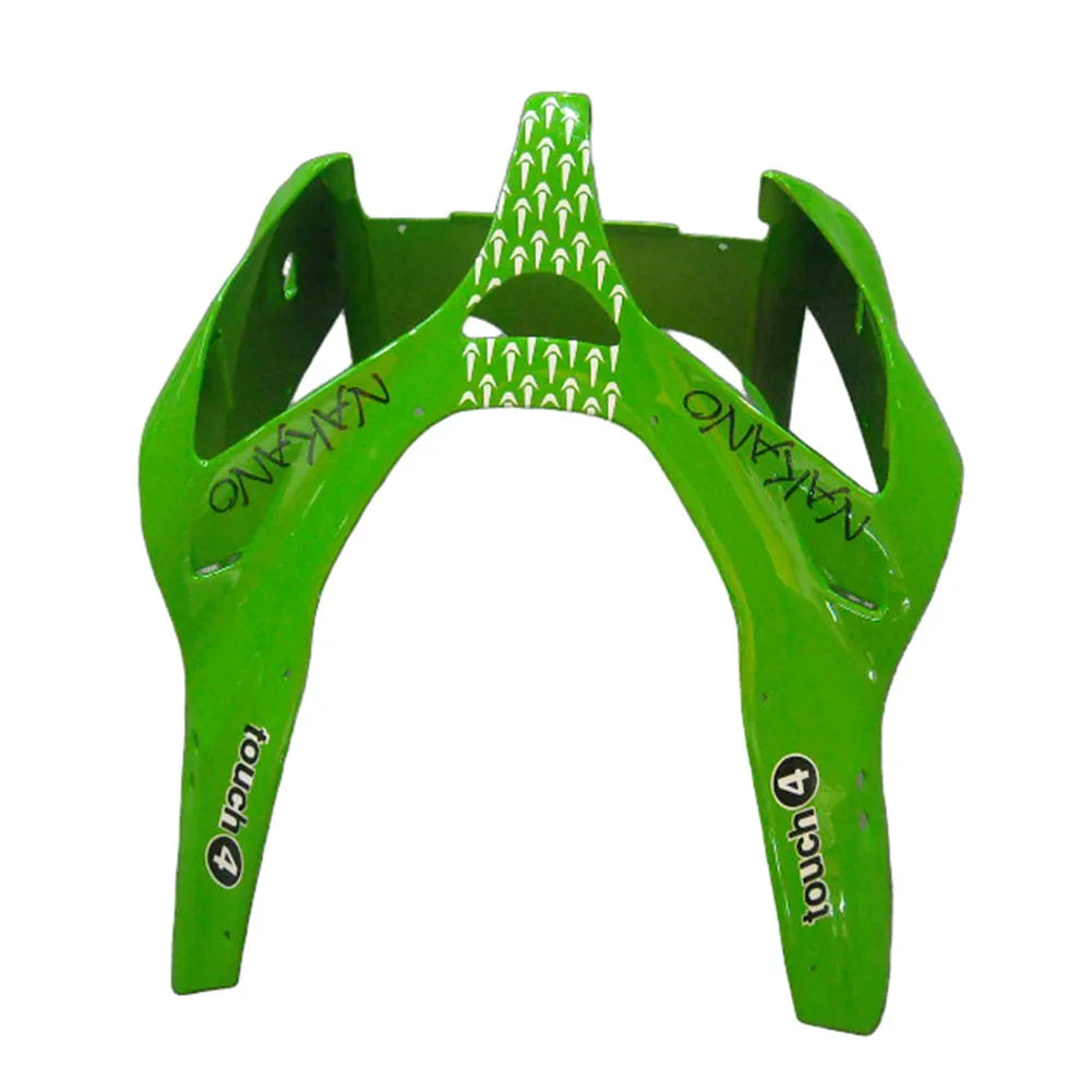 Kawasaki ZX-6R / 636 2000-2002 Green MotoGP tail section fairing side view