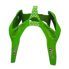 Kawasaki ZX-6R / 636 2000-2002 Green MotoGP tail section fairing side view