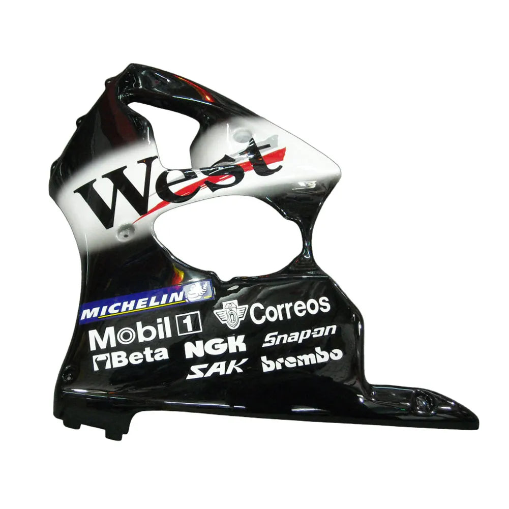 Kawasaki ZX-6R / 636 2000-2002 WEST Edition A tail section fairing side view
