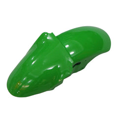 Kawasaki ZX-6R / 636 2000-2002 Green, Black, and Flame tail section fairing detail view 4