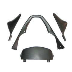 Kawasaki ZX-6R / 636 2000-2002 Green Monster Edition fairing kit left side view