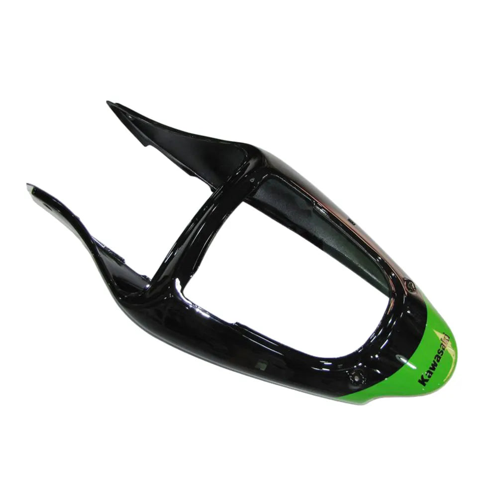 Kawasaki ZX-6R / 636 2000-2002 Green Monster Edition tail section fairing detail view 1