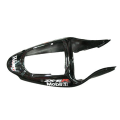 Kawasaki ZX-6R / 636 2000-2002 Yellow Red Bull Edition tail section fairing detail view 6