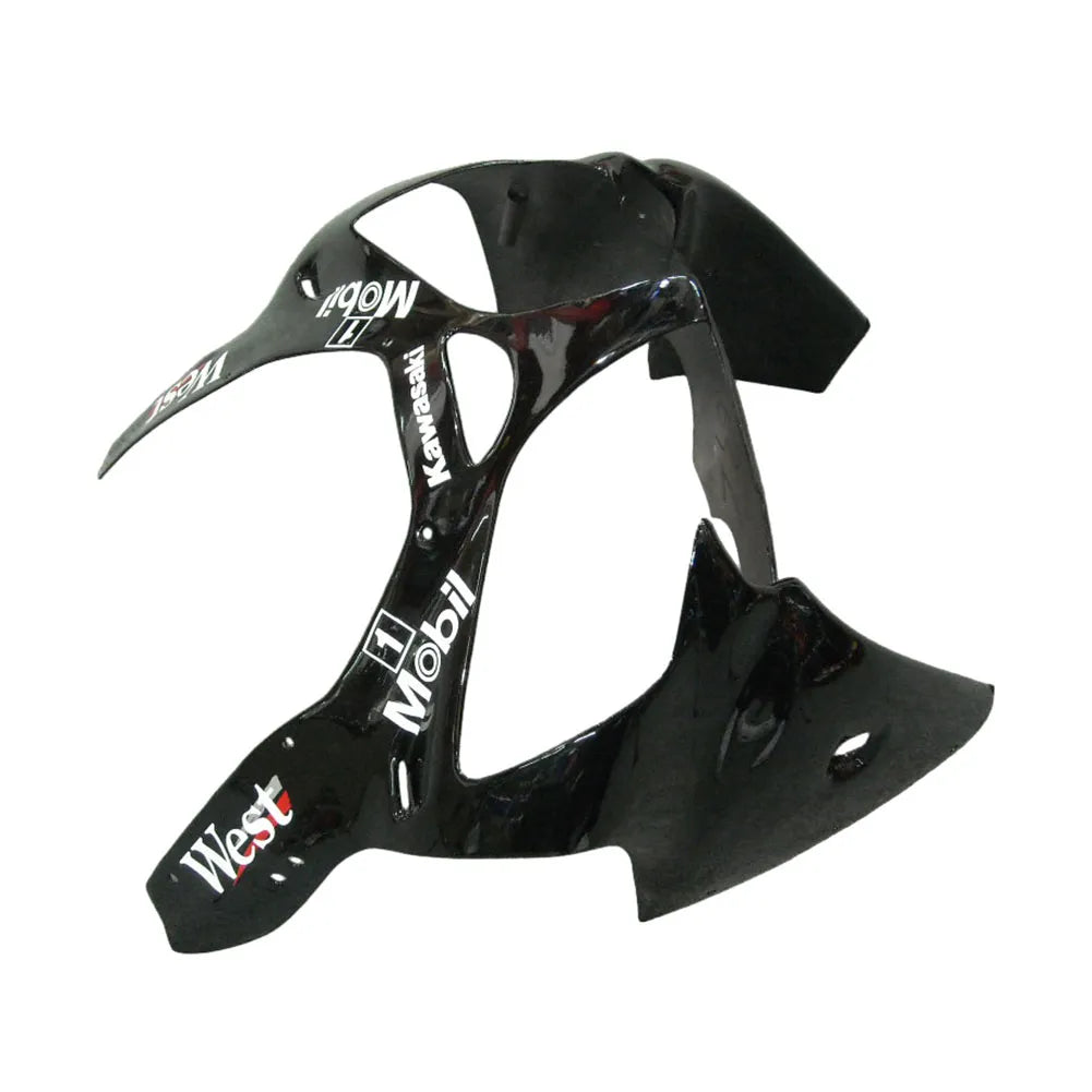 Kawasaki ZX-6R / 636 2000-2002 Yellow Red Bull Edition tail section fairing detail view 7