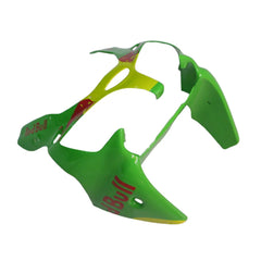 Kawasaki ZX-6R / 636 2000-2002 Green Bull Edition tail section fairing detail view 1