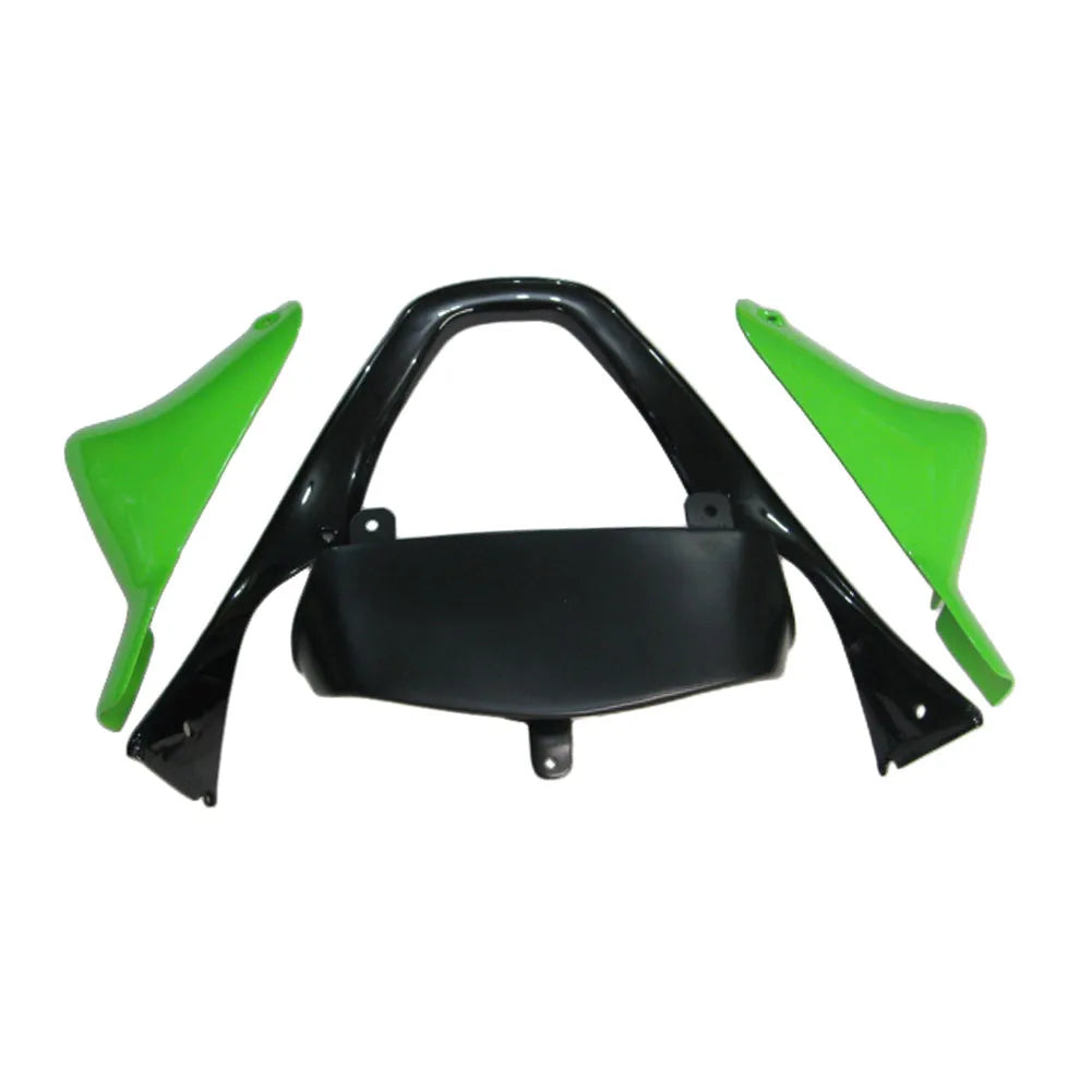 Kawasaki ZX-6R / 636 2000-2002 Green Bull Edition tail section fairing detail view 8