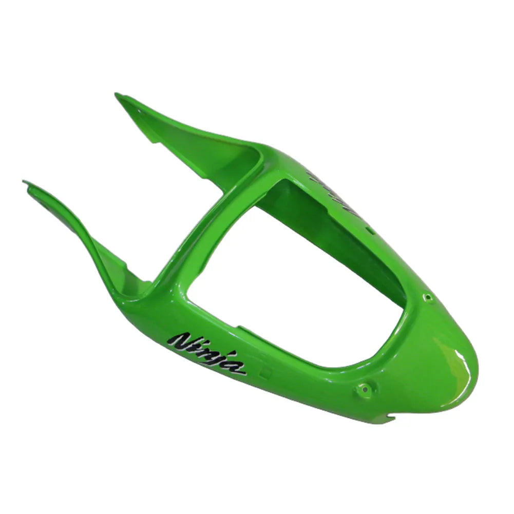 Kawasaki ZX-6R / 636 2000-2002 Green Bull Edition tail section fairing detail view 3