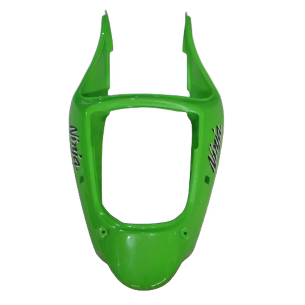 Kawasaki ZX-6R / 636 2000-2002 Green Bull Edition tail section fairing detail view 4