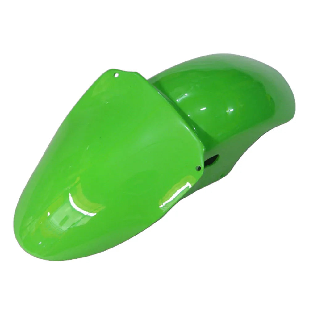 Kawasaki ZX-6R / 636 2000-2002 Green Bull Edition tail section fairing detail view 6