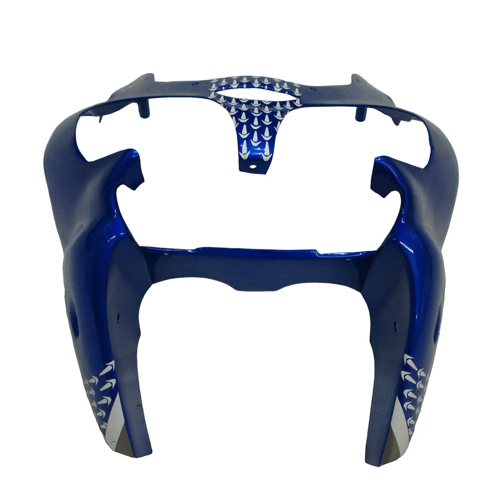 Kawasaki ZX-6R / 636 2000-2002 Blue Raindrop Edition tail section fairing detail view 1