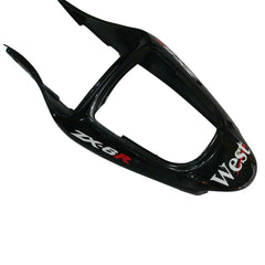 Kawasaki ZX-6R / 636 2000-2002 WEST Edition Black and White tail section fairing detail view 5