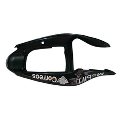 Kawasaki ZX-6R / 636 2000-2002 WEST Edition Black and White tail section fairing detail view 6