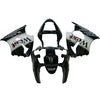 Kawasaki ZX-6R / 636 2000-2002 WEST Edition Black and White Fairing Kit