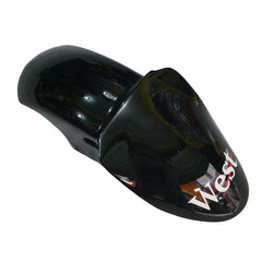 Kawasaki ZX-6R / 636 2000-2002 WEST Edition Black and White tail section fairing detail view 3