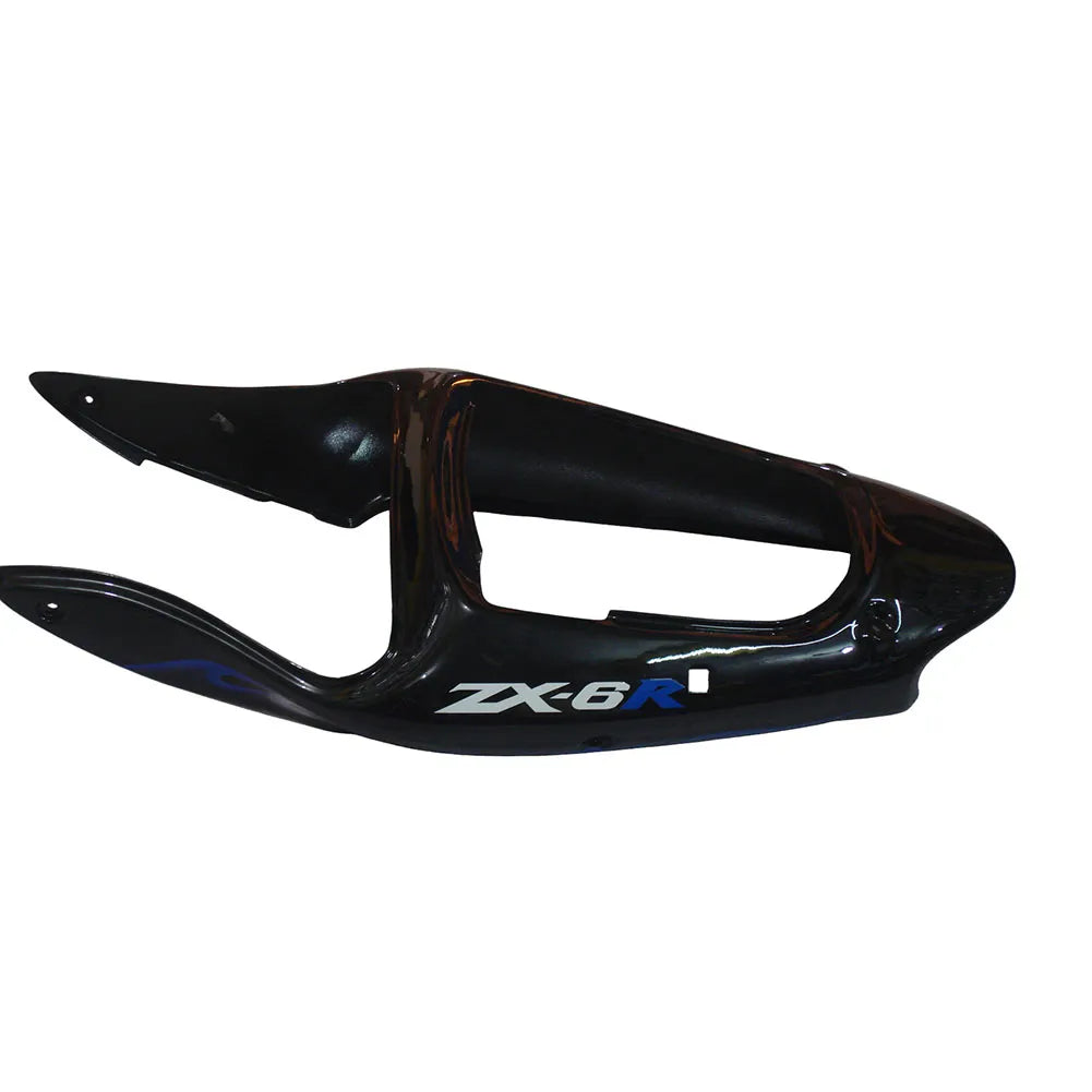 Kawasaki ZX-6R / 636 2000-2002 Blue Flame tail section fairing detail view 5