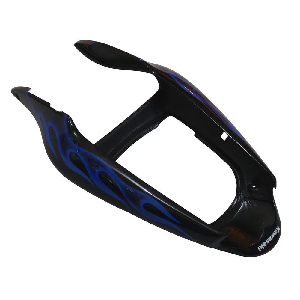 Kawasaki ZX-6R / 636 2000-2002 Blue Flame tail section fairing detail view 7