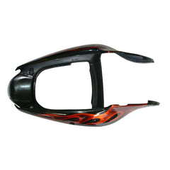 Kawasaki ZX-6R / 636 2000-2002 Gold Flame tail section fairing detail view 14