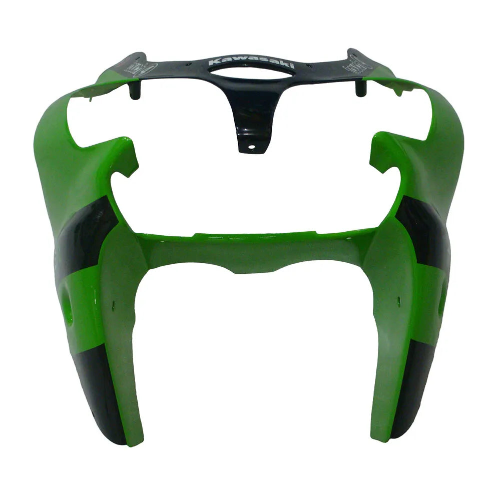 Kawasaki ZX-6R / 636 2000-2002 Green Monster Edition tail section fairing detail view 6