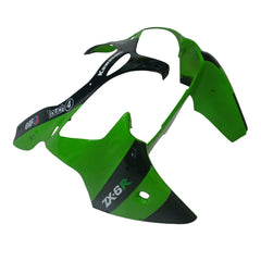 Kawasaki ZX-6R / 636 2000-2002 Green Monster Edition tail section fairing detail view 8