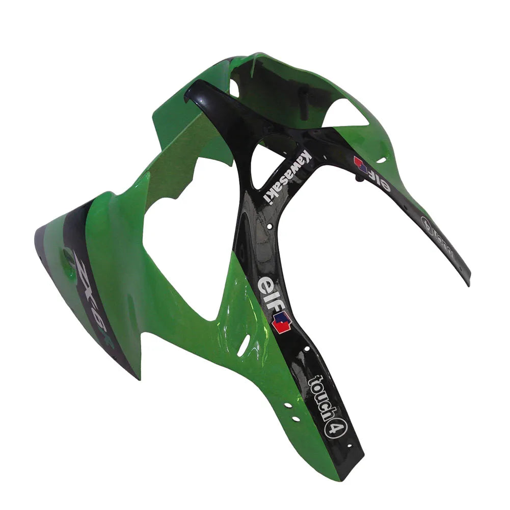 Kawasaki ZX-6R / 636 2000-2002 Green Monster Edition tail section fairing detail view 7