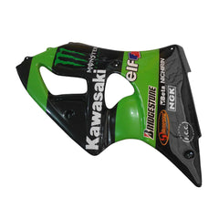 Kawasaki ZX-6R / 636 2000-2002 Green Monster Edition tail section fairing detail view 4