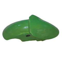 Kawasaki ZX-6R / 636 2000-2002 Green Monster Edition tail section fairing detail view 12