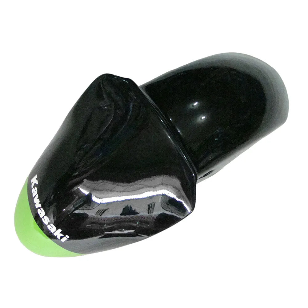 Kawasaki ZX-6R / 636 2000-2002 Green and Black Monster Edition tail section fairing detail view 12