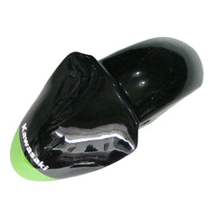 Kawasaki ZX-6R / 636 2000-2002 Green and Black Monster Edition tail section fairing detail view 12