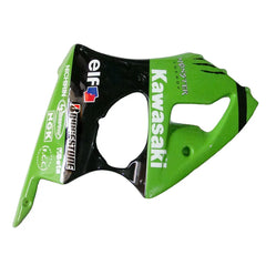 Kawasaki ZX-6R / 636 2000-2002 Green and Black Monster Edition tail section fairing detail view 3