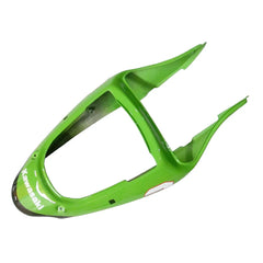 Kawasaki ZX-6R / 636 2000-2002 Green and Black Monster Edition tail section fairing detail view 7
